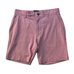 Faherty All Day Shorts Men's Size 28 Rose Color Performance Stretch Golf